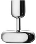Iittala Kerzenst&auml;nder Nappula Edelstahl 107mm silber
