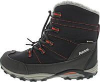 Meindl Winterstiefel Yolup Junior GTX, Unisex-Kinder Schneestiefel, Schwarz