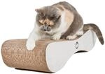 CanadianCat Company | XXL Kratzpappe Lounge | wei&szlig;graue Holzoptik |...