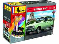 Heller 56759 Renault 4L Modellbausatz, grau