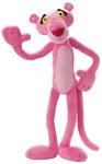 Jemini - 21696 Pl&uuml;schtier Panther &ndash; Rosa &ndash; +/- 52 cm