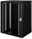 DIGITUS Netzwerk-Schrank 19 zoll 16 HE - Wandmontage - 450 mm Tiefe - Traglast 100 kg