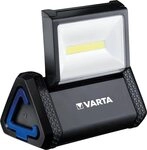 VARTA Baustrahler LED inkl. 3x AA Batterien, Work Flex Area Light, Arbeitsleuchte mit
