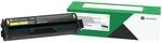 Lexmark C332HY0 R&uuml;ckgabe-Tonerkassette Gelb mit hoher Kapazit&auml;t