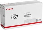 Canon 057 Cartuccia Toner 1 Pz Originale Nero (oem Canon 3009c002 057 Black 3100