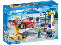 PLAYMOBIL City Life 70202 Autowerkstatt, Ab 4 Jahren, 153-teilig [Exklusiv bei