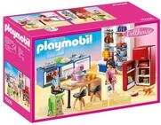 PLAYMOBIL Dollhouse 70206 Familienk&uuml;che, K&uuml;chenzeile mit Backofen, Sp&uuml;lmaschine,