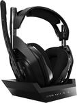 ASTRO Gaming A50 Wireless Headset + Gaming-Ladestation | 4. Gen., Dolby,