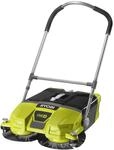 RYOBI 18 V ONE+ Akku-Kehrmaschine R18SW3-0 (Kehrbreite 53 cm, Kickschalter,