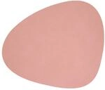 Lind DNA Tischset Curve L Recyceltes Leder Nupo Ros&eacute;, Ma&szlig;e: 37cm x 44cm, 98283