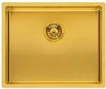 REGINOX Sp&uuml;le MIAMI 50 x 40 in der Farbe GOLD/PVD-Beschichtung/Sp&uuml;lbecken