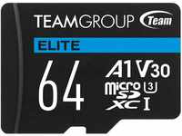 Flash Card Micro-SD 64GB-XC Team Elite A1 V30