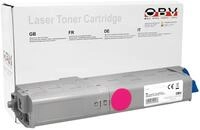 OBV Toner kompatibel f&uuml;r Oki C532dn C542dn MC573dn MC563dn 46490606 Magenta 6000