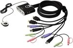 Aten CS692-AT KVM 2X USB/HDMI/Audio Switch, 2 Ports, 1920x1200, Umschlater