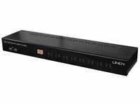 LINDY KVM Switch Pro USB Audio DVI-I 8 KVM-Umschalter