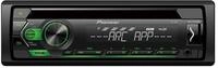Pioneer DEH-S120UBG, 1-DIN RDS-Autoradio mit gr&uuml;ner Tastenbeleuchtung, Display