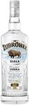 ŻUBR&Oacute;WKA BIAŁA Vodka (1 x 700 ml), polnischer Vodka mit der Kraft des Bisons,