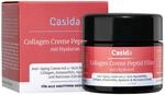 Casida Collagen Creme Peptid Filler + Hyaluron Anti-Falten Creme mit Collagen,