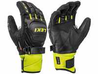 LEKI Worldcup Race Coach Flex S GTX Handschuhe, Black-Ice Lemon, EU 8