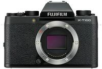 Fujifilm X-T100 Systemkamera mit 24,2 Megapixel APS-C-Sensor, Schwarz