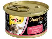 GimCat ShinyCat Jelly Hühnchen mit Krebsen 24 x 70 g