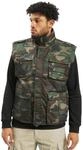 Brandit Herren Ranger Weste, Woodland, XL