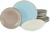 CreaTable, Serie Nature Collection, Geschirrset, Kombiservice (Tellerset 12 teilig,