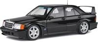 Solido Modell Mercedes-Benz 190E Evo 2 (schwarz) - detailgetreues Modellauto aus