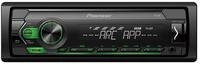 Pioneer MVH-S120UBG, 1DIN Autoradio mit RDS, gr&uuml;n, halbe Einbautiefe, 4x50Watt, USB,