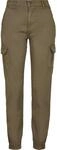 Urban Classics Ladies High Waist Cargo Pants Frauen Cargohose schwarz Basics,
