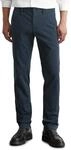 Marc OߴPolo Herren Chinohose mit Stretch-Anteil Shaped Fit, Blau (Total Eclipse),