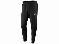 Nike Herren Sportswear Club Fleece Jogginghose, Black/Black/White, XL