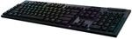Logitech G915 LIGHTSPEED kabellose mechanische Gaming-Tastatur, Clicky