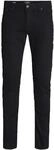 JACK & JONES Herren Jjiglenn Jjfelix Am 046 50 Sps Noos Slim Jeans, Black Denim, 32W