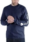 Carhartt, Herren, Lockeres, schweres, lang&auml;rmliges T-Shirt mit Logo-Grafik auf...