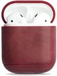 Krusell Schutzh&uuml;lle kompatibel mit Apple AirPods und Apple AirPods 2 Case Echtleder