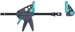 wolfcraft Werktischspanner PRO 65-150-W - Zum Spannen auf allen Tischen mit