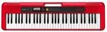 Casio Casiotone CT-S200RD Keyboard mit 61 Standardtasten, 400 Sounds & 77