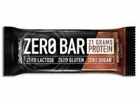 BioTechUSA Zero Bar Protein Snack - Zuckerarm & Laktosefrei | Knusprige Textur 