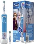 Oral-B Kids wiederaufladbare elektrische Zahnb&uuml;rste von Braun, 1 Disney Frozen