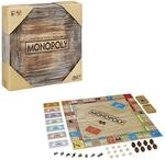 Hasbro Gaming Rustic Woods Monopoly de Madera, Edici&oacute;n Retro para coleccionistas,