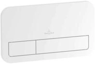 Villeroy & Boch ViConnect Bedienungsplatte Glas gl&auml;nzend wei&szlig; f&uuml;r ViConnect