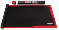 NITRO CONCEPTS XXL-Mauspad 1600 x 800 mm, Kanten ohne Fransen, gro&szlig;es Gaming-Mauspad