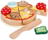 Happy People 45020 - Holz-Pizza, 14 St&uuml;ck