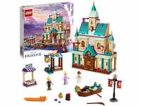 LEGO Disney Frozen II Arendelle Castle Village 41167 Toy Castle Building Set...