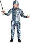 Smiffys Deluxe Armoured Knight Costume, Grey Halloween und Karneval