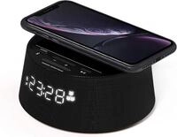 Philips Digital Wecker PR702/12 Wecker mit Wireless Charger (Kabelloses...