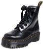 Dr Martens Damen Molly 24861001 Schneestiefel, Black Buttero, 41 EU
