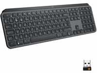 Logitech MX Keys Kabellose Tastatur, Bluetooth & USB-Empfänger, USB-C...