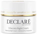 Declar&eacute; 5 Secrets Night Cream 50 ml &ndash; Nachtcreme f&uuml;r empfindliche Haut &ndash;...
